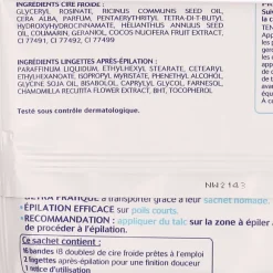 16 Bandes De Cire Froide Maillot Et Aisselles