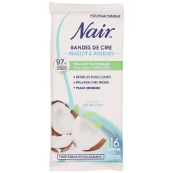 16 Bandes De Cire Froide Maillot Et Aisselles