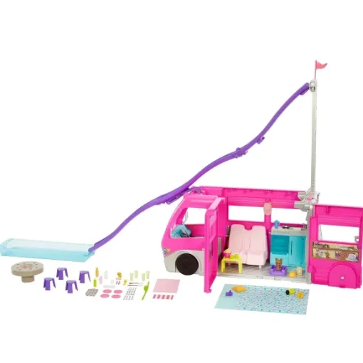 Barbie Camping Car Transformable