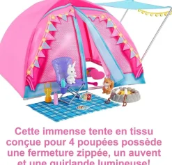 Barbie Et Son Amie Font Du Camping