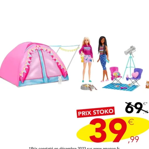 Barbie Et Son Amie Font Du Camping