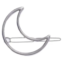 Barrette Lune Argent E