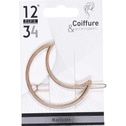 Barrette Lune Rose Gold