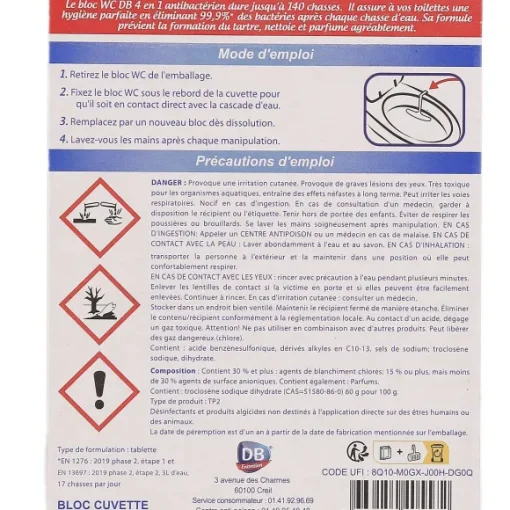 Bloc Wc Antibact Rien