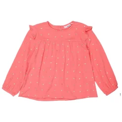 Blouse Gaze De Coton Imprim 3-6 Ans