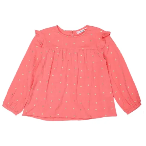 Blouse Gaze De Coton Imprim 3-6 Ans