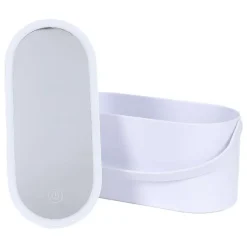 Bo Te De Rangement Maquillage + Miroir