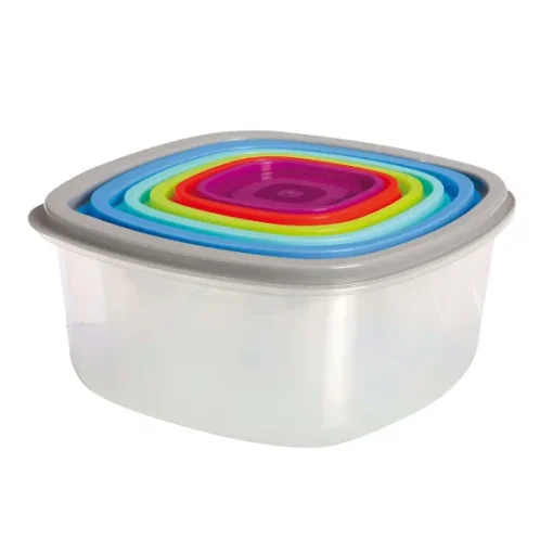 6 Bo Tes Rectangulaires En Plastique