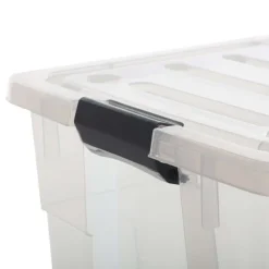 Boite De Rangement Roulettes 65L