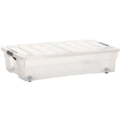 Boite De Rangement Roulettes 60L