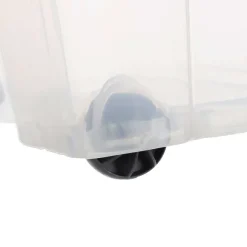 Boite De Rangement Roulettes 120L