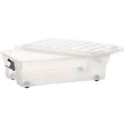 Boite De Rangement Roulettes 30L