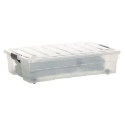 Boite De Rangement Roulettes 60L