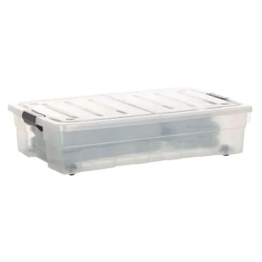 Boite De Rangement Roulettes 60L