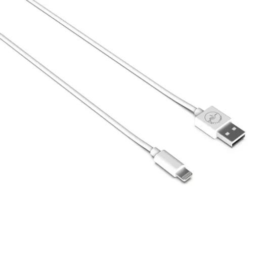 C Ble De Charge Usb Type A Lightning 1M Blanc