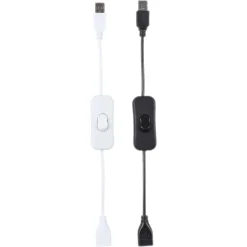 Cable Usb Male/Femelle Avec Interrupteur