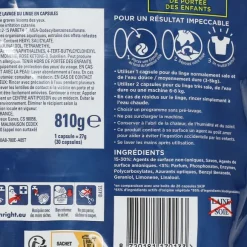 30 Capsules De Lessive 3 En 1 Active Clean