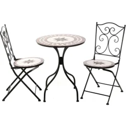 2 Chaises De Salon De Jardin Mosa Que