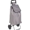 Chariot De Courses 2 Roues Gris