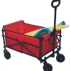 Chariot De Plage Rouge