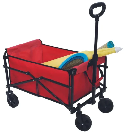 Chariot De Plage Rouge