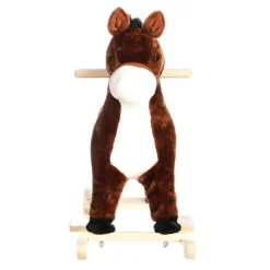 Cheval Bascule Sonore Marron