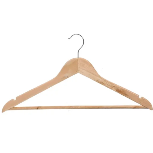 5 Cintres En Bois