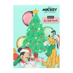 Coffret 3 Boules De Bain Mickey Et Minnie