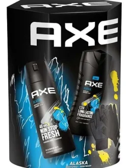 Coffret Alaska D Odorant 150Ml + Gel Douche 250Ml + Gants Tactiles