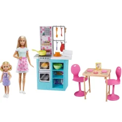Coffret Barbie Et Chelsea P Tisserie