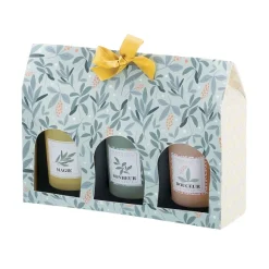 Coffret De 3 Bougies