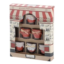 Coffret De 8 Bougies Aux Senteurs Pic S