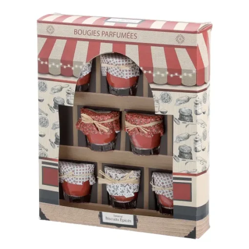 Coffret De 8 Bougies Aux Senteurs Pic S