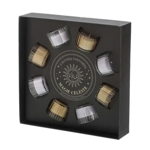 Coffret De 8 Bougies Parfum Es