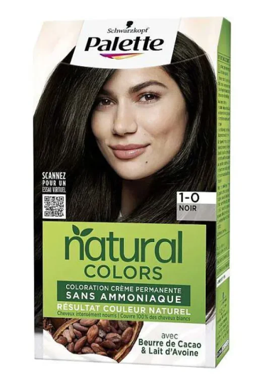 Coloration Permanente Natural Colors 1-0 Noir