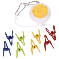 Corde Linge R Tractable 8M Et 8 Pinces