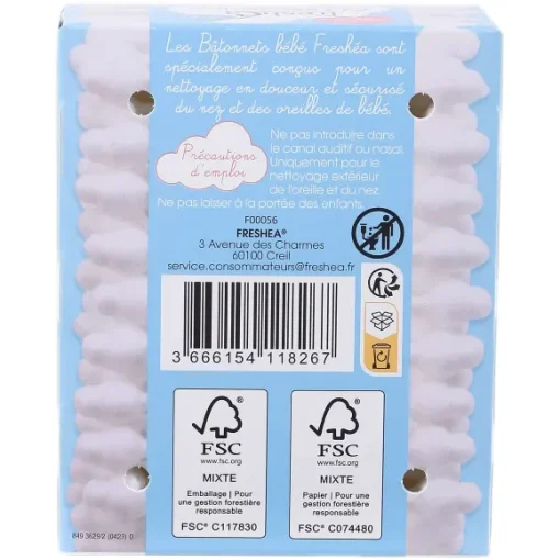 60 Coton Tiges Bébé