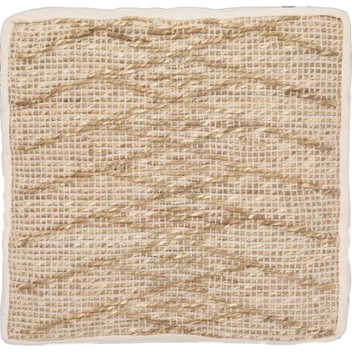 Coussin De Sol En Jonc De Mer 38X38Cm
