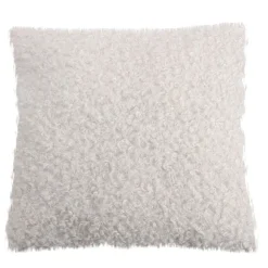 Coussin En Laine Boucl E 40X40Cm
