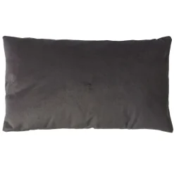 Coussin En Velours Tropic Or Et Gris 30X50Cm