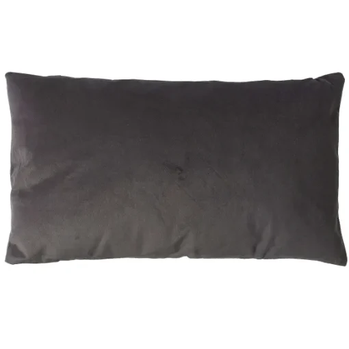 Coussin En Velours Tropic Or Et Gris 30X50Cm