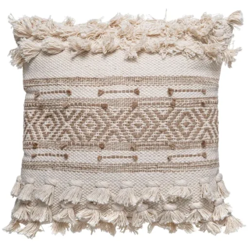 Coussin Pompons 45X45Cm