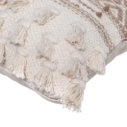Coussin Pompons 45X45Cm