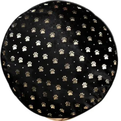 Coussin Pour Animaux Noir Et Or