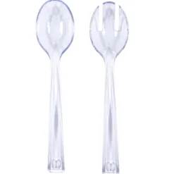 2 Couverts Salade En Plastique