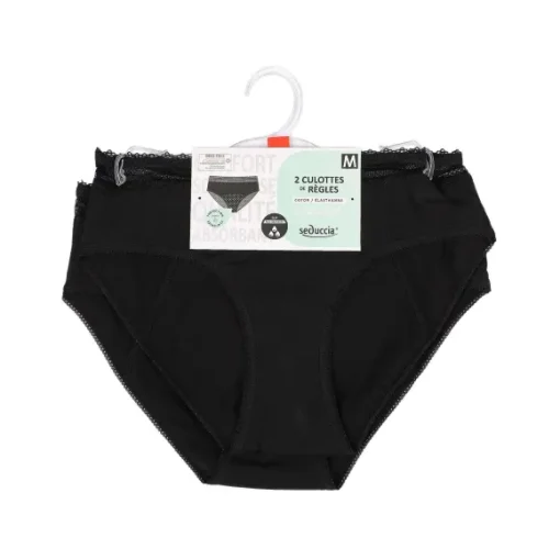2 Culottes Menstruelles Flux Abondant