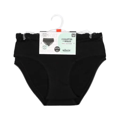2 Culottes Menstruelles Flux Normal