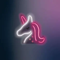 Décoration Murale Led Licorne