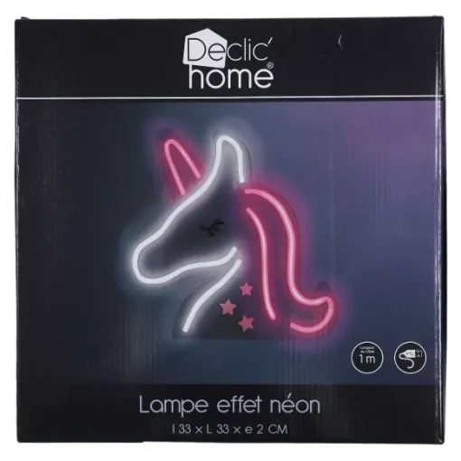 Décoration Murale Led Licorne