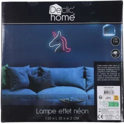 Décoration Murale Led Licorne
